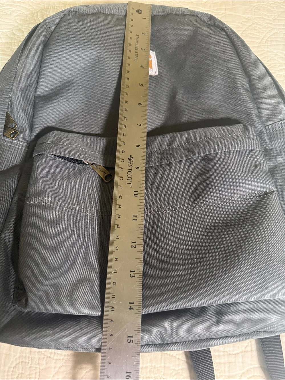 Carhartt Gray Classic Everyday Backpack